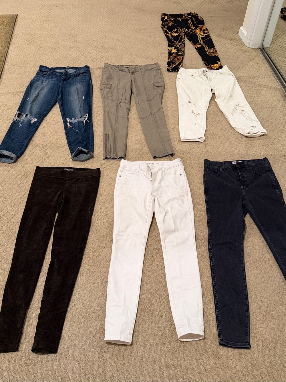 Assorted Jeans and pants